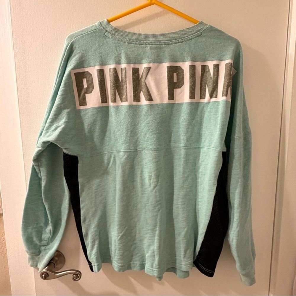 PINK Victoria's Secret Light Green Top